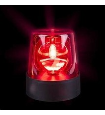 The Toy Network 7" Red Police Beacon Light