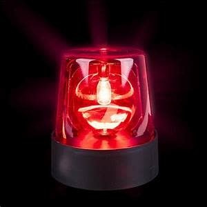 The Toy Network 7" Red Police Beacon Light