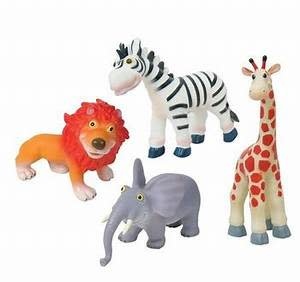 The Toy Network 8-10" Assorted Safari Bath Buddies, per each