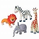 The Toy Network 8-10" Assorted Safari Bath Buddies, per each