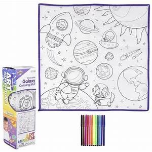 The Toy Network 19.5" Space Washable Doodle Mat
