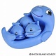 The Toy Network 4 Piece Dolphin Bath Play Set
