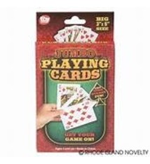 The Toy Network 3" by 5" Large Playing Cards
