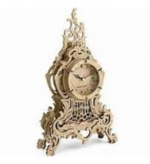 3D Wooden Clock Puzzle