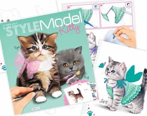 Arts & Crafts Style Model Kitty
