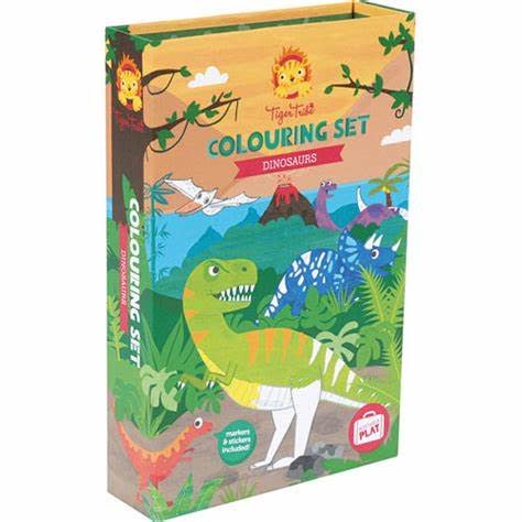 tiger tribe Dinosaur - Coloring Set