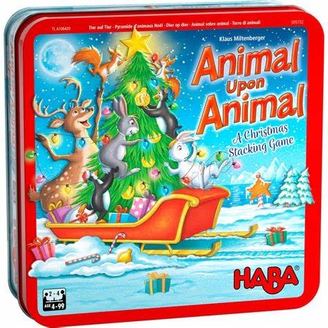 Haba Animal Upon Animal, A Christmas Stacking Game