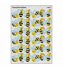 Trend Buzzing Bumblebees Sparkle Stickers
