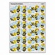 Trend Buzzing Bumblebees Sparkle Stickers