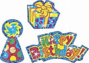 Trend Brilliant Birthday Sparkle Stickers