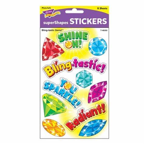 Trend Bling-tastic Gems Stickers