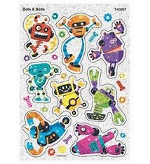 Trend Bots & Bolts Sparkles Stickers