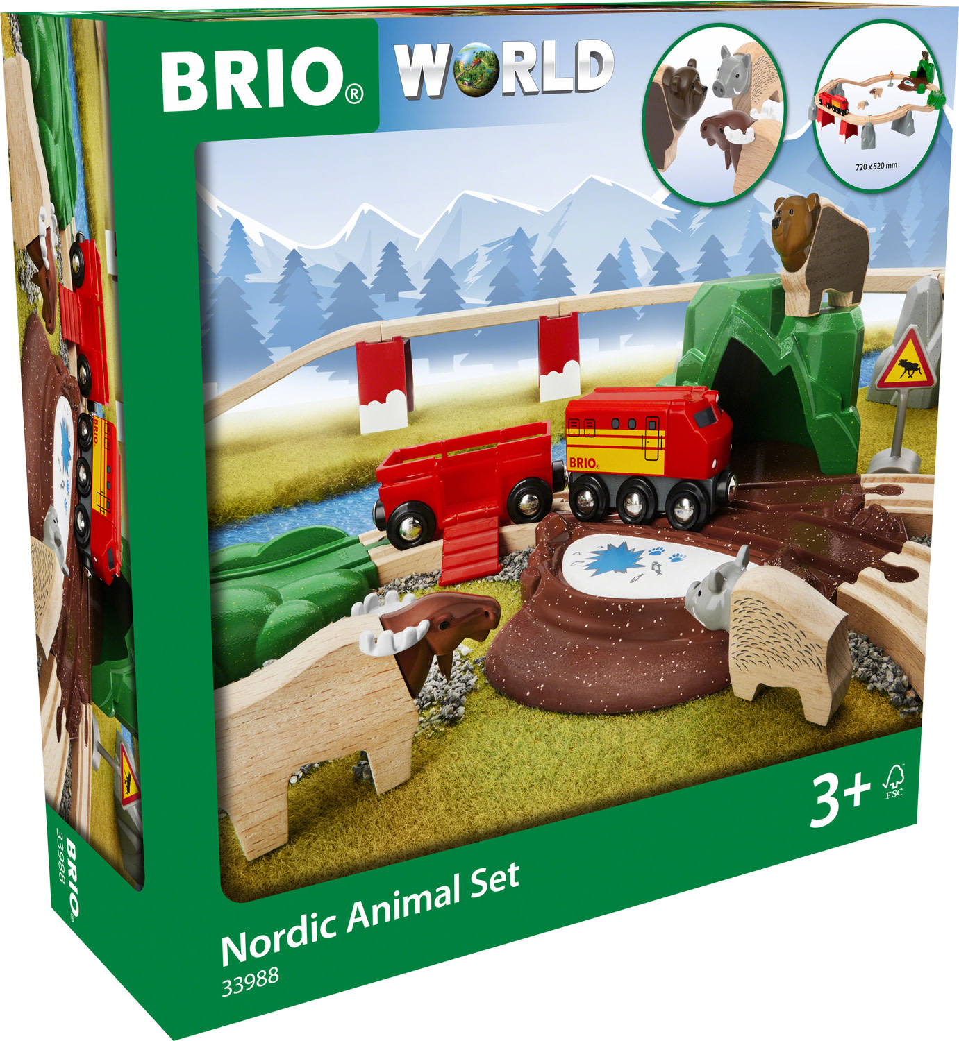 BRIO Nordic Animal Set