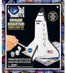 Masterpiece NASA - Space Shuttle Wood Paint Kit