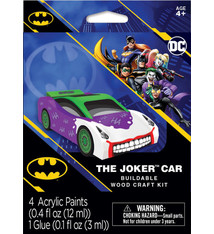 Masterpiece Batman - Mini Joker Buildable Wood Craft Kit