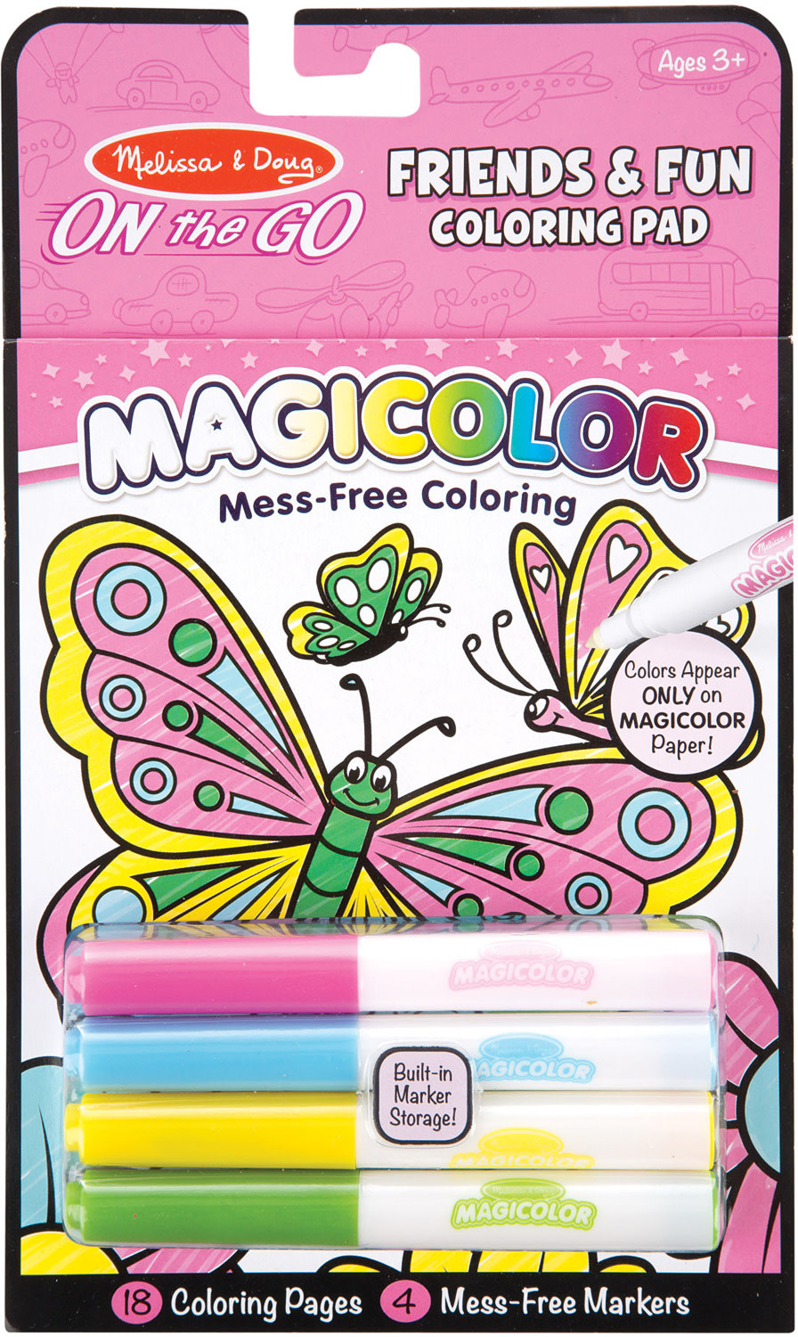 Melissa & Doug Magicolor Coloring Pad - Friendship & Fun