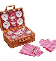 Schylling Ladybug Tea set Basket