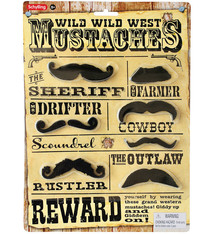 Pretend Play Western Mustaches