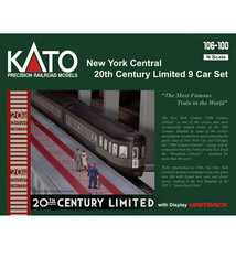Kato Kato N Scale NYC 20th Century Limited 9 Car Set