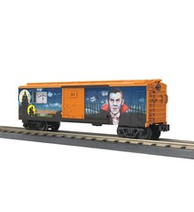 MTH Halloween Box Car Transylvania w/Volt Meter