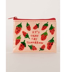 BlueQ BlueQ, It's OK Try Tomorrow Coin Purse