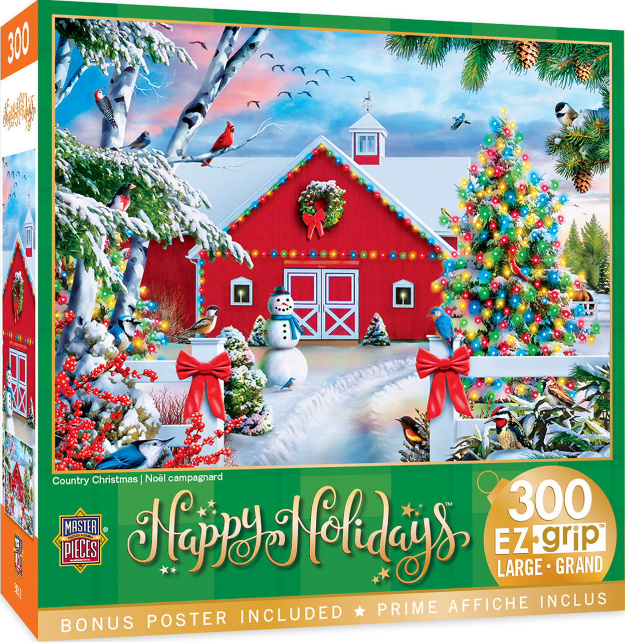 Masterpiece Holiday - Country Christmas 300pc EzGrip Puzzle
