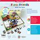 Wood Fun Facts - Farm Friends 48pc Wood Puzzle