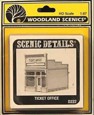 Woodland Scenics HO Ticket Office