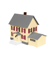 Lionel HO Moving In House