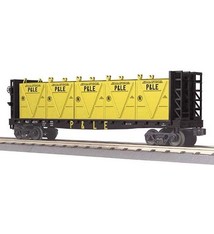 MTH - RailKing 3076606	 - 	FLAT CAR P&LE W/BULK & LCL
