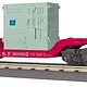 MTH - RailKing 3076480	 - 	FLAT SANTA Fe W/TRANSFORMER