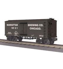MTH - RailKing 3078045	 - 	19th Century Reefer Car - Manhattan Brewing Company Car