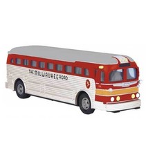 MTH - RailKing 3050060	 - 	 BUS DIE CAST Milwaukee Road