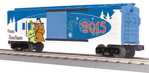 MTH - RailKing 3074781	 - 	RTR NEW YEAR BOX CAR