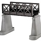 MTH - RailKing 401106	 - 	GIRDER BRIDGE BLACK SINGLE