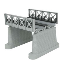 MTH - RailKing 401108	 - 	GIRDER BRIDGE SILVER 2 TRACK