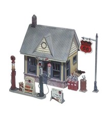 Woodland Scenics 223	 - 	WOODLAND GAS STATION HO