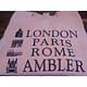 Choo Choo's PINK - XL - London, Paris, Rome, Ambler SWEATSHIRT