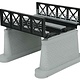 MTH - RailKing 401112	 - 	GRIDER BRIDGE 2 TR BLACK