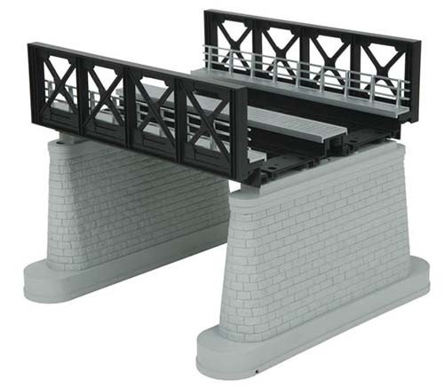 MTH - RailKing 401112	 - 	GRIDER BRIDGE 2 TR BLACK