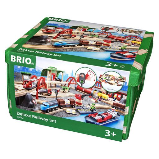 BRIO DELUXE RAILWAY SET