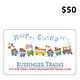 Bussinger Trains $50 Gift Card