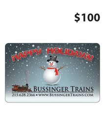 Bussinger Trains $100 Gift Card
