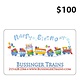 Bussinger Trains $100 Gift Card