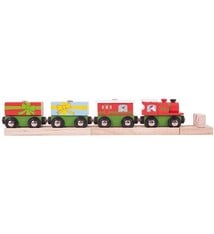 Big Jig Toys CHRISTMAS -  WOODEN TRAIN