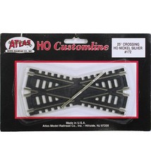ATLAS 172	 - 	HO 25 DEGREE CROSSING
