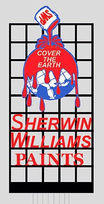 Miller Engineering 9981	 - 	SIGN SHERWIN WILLIAMS