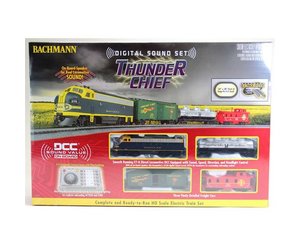 bachmann ho 00826 thunder chief train set