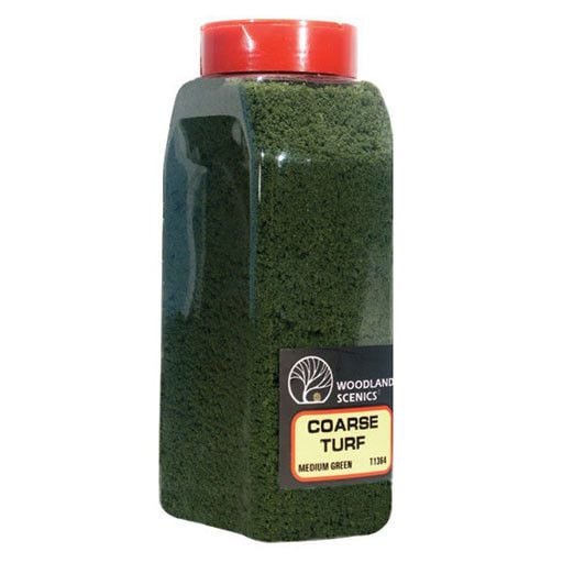 Woodland Scenics 1364	 - 	COARSE TURF MED. GREEN