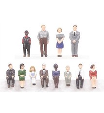 MTH - RailKing 3011016	 - 	PASSENGER FIGURES 12 PCS